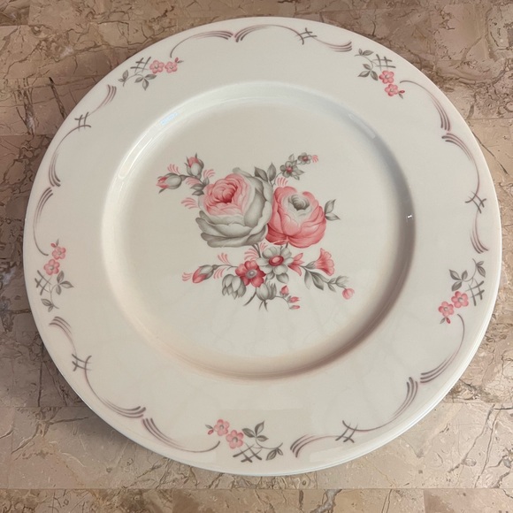 Castleton (USA) Belrose Vintage Dinner Plate Set of 7 - Picture 6 of 8